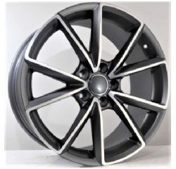 E.M Audi style 115 19×8.5 5×112 et35 M A T T ΑΝΘΡΑΚΙ ΔΙΑΜΑΝΤΕ