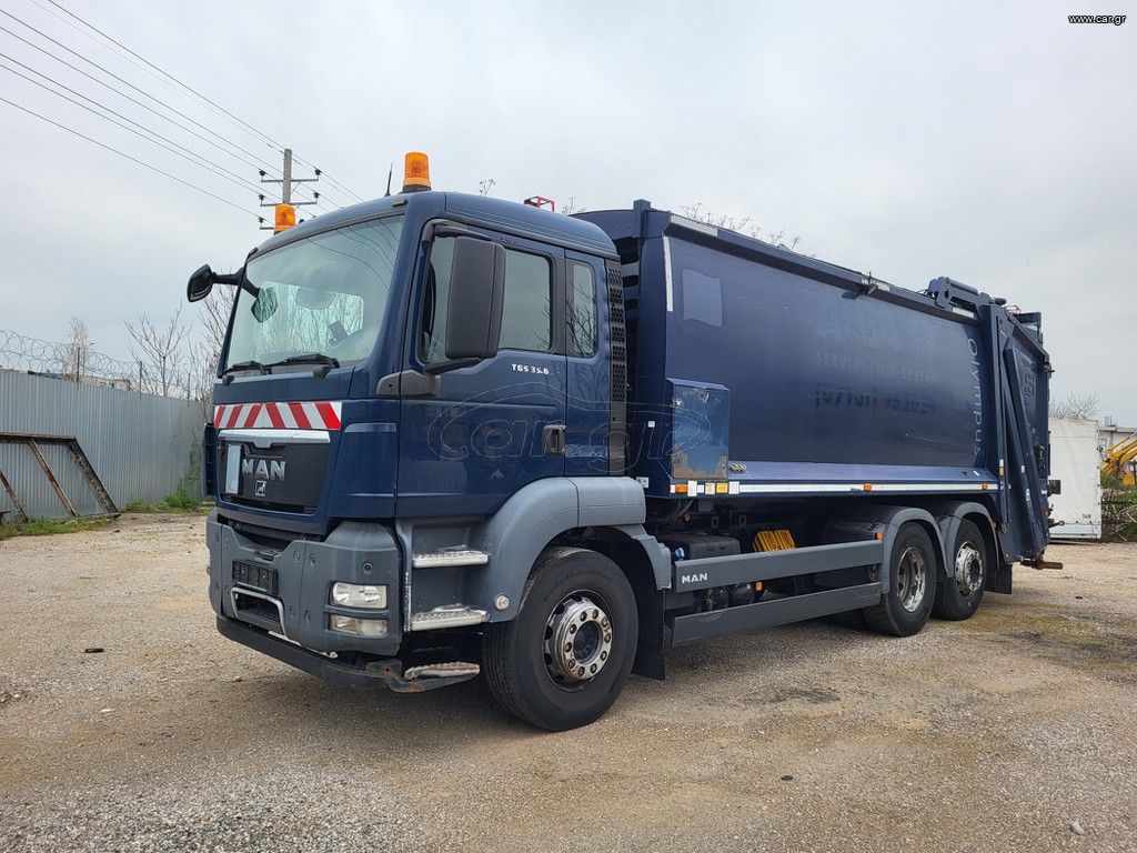 Απορριμματοφόρο MAN 2012 26.320 TGS EYRO5