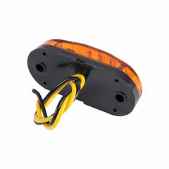 Πλευρικά Φώτα Όγκου Φορτηγών LED 2xSMD2835 DC 10-30V 2W 134lm IP66 Πορτοκαλί - Μ6.5 x W3 x H1.8cm-thumb-4