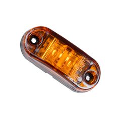 Πλευρικά Φώτα Όγκου Φορτηγών LED 2xSMD2835 DC 10-30V 2W 134lm IP66 Πορτοκαλί - Μ6.5 x W3 x H1.8cm-thumb-1