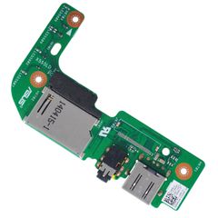 Πλακέτα USB - IO USB Audio Jack SD Card Reader Board rev 3.0 για Laptop Asus X555LA X555LB X555LN X555LD X555LJ X555LF 90NB0620-R10010 90NB0620-R10040 60NB0620-I01030 69N0R7B10B06-01 ( Κωδ.1-BRD233 )