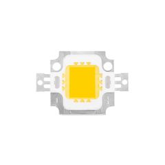 Υψηλής Ισχύος LED COB BRIDGELUX 10W 800lm DC 28-32V - M2.9 x P2 x Y0.3cm - Θερμό Λευκό 2700K - 2 Χρόνια Εγγύηση