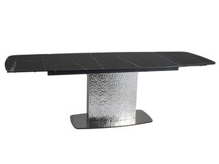 STÓŁ MONCLER CERAMIC CZARNY SAHARA NOIR / CZARNY MAT (160-240)X90 DIOMMI-80-3749