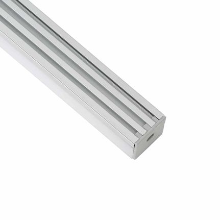 Προφίλ Αλουμινίου - Βάση & Ψύκτρα Ταινίας LED με Λευκό Γαλακτερό Κάλυμμα - Επιφανειακή & Κρεμαστή Χρήση - Πατητό Κάλυμμα - Ασημί - 1 Μέτρο - Μ100 x Π2.6 x Υ2.3cm-thumb-12
