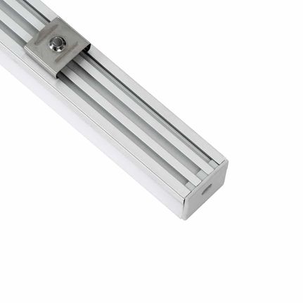 Προφίλ Αλουμινίου - Βάση & Ψύκτρα Ταινίας LED με Λευκό Γαλακτερό Κάλυμμα - Επιφανειακή & Κρεμαστή Χρήση - Πατητό Κάλυμμα - Ασημί - 1 Μέτρο - Μ100 x Π2.6 x Υ2.3cm-thumb-13