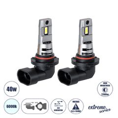 7S HB3 9005 KIT Βασικού Φωτισμού Αυτοκινήτου & Μοτοσυκλέτας 3rd Generation Can-Bus Extreme Series LED 7035 SMD 40W 7200lm DC 13.5-15V Αδιάβροχο IP68 Ψυχρό Λευκό 6000K