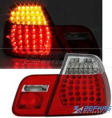 Φανάρια Πίσω BMW E46 Sedan (01-05) LED Λευκό/Κόκκινο