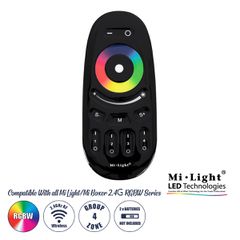 Ασύρματο Χειριστήριο Αφής RF 2.4Ghz 4 Group για όλα τα RGBW Mi-BOXER Controller DC 3V 2 x AAA - IP20 Μαύρο Μ12 x Π5.4 x Υ2cm - 5 Years Warranty