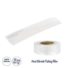 Θερμοσυστελλόμενο - Μακαρόνι Φ40mm/20mm - Τεμάχιο Μήκους 20cm Στεγανοποίησης για Όλες τις Neon Flex LED DC 24V & DC 230V Αδιάβροχο IP65 Μ20 x Π6.5 x Υ0.35cm - Διάφανο