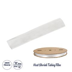 Θερμοσυστελλόμενο - Μακαρόνι Φ20mm/10mm - Τεμάχιο Μήκους 20cm Στεγανοποίησης για Όλες τις Neon Flex LED DC 24V & DC 230V Αδιάβροχο IP65 Μ20 x Π3.5 x Υ0.3cm - Διάφανο