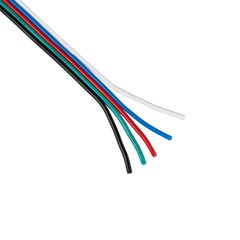 Εύκαμπτο Πλακέ Καλώδιο 1m RGBW 5 x 0.75mm²