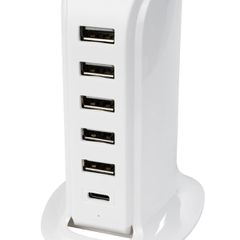 Επιτραπέζιος Φορτιστής Πολύμπριζο USB με 5 θύρες-thumb-6