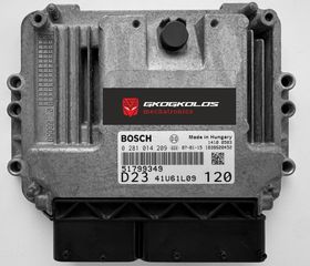 ΕΓΚΕΦΑΛΟΣ FIAT CITROEN PEUGEOT DUCATO JUMPER BOXER 2.3JTD HDI 120HP BOSCH 0281014209 51799349 EDC16C39 EDC16C39-5.A7 F1AE0481D  ΞΕΚΛΕΙΔΩΤΟΣ  ΑΡΙΣΤΟΣ - ΕΓΓΥΗΣΗ !!