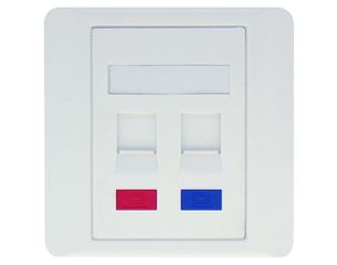 Πρόσοψη πρίζας δικτύου με 2P 86X86mm αποσπώμενη N128-32 LANCOM