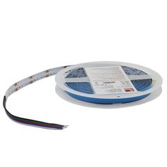 Tαινία LED COB γραμμικού φωτισμού 5m 24VDC 14W/m RGB+white 4000Κ 784led/m IP54