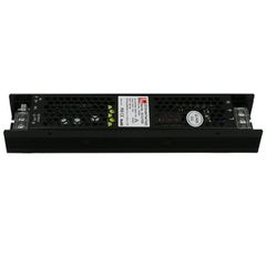 Τροφοδοτικό αλουμινίου mini μαύρο dimmable 100W 230V σε 12V με προστασία από βραχυκύκλωμα 230x50x30mm IP20