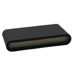 Φωτιστικό LED επίτοιχο διπλής κατεύθυνσης 12W CCT επιλογή απόχρωσης φωτός 600lm γραφίτης IP54