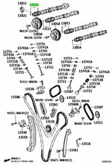 TOYOTA	 1GD-2GD ΕΚΚΕΝΤΡΟΦΟΡΟΣ ΕΞΑΓΩΓΗΣ	13502-0Ε010-thumb-2