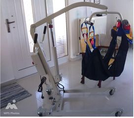 Ηλεκτρικός Γερανός Ανύψωσης Ασθενών (με επαναφορτιζόμενη μπαταρία)