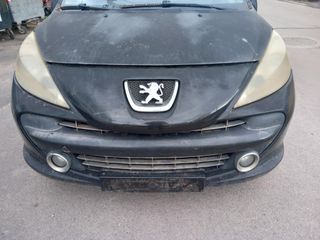 Peugeot Rally 207 2006-2009 Καπό και Κολώνες