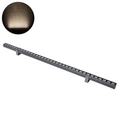 Μπάρα Φωτισμού Ultra Slim Wall Washer LED 36W 3420lm 15° DC 24V Αδιάβροχο IP67 Μ100 x Π4 x Υ3.5cm Φυσικό Λευκό 4500K - Γκρι Ανθρακί - 3 Years Warranty