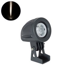 Σποτ Φωτισμού Ειδικό για Φυτά - Δέντρα LED 3W 345lm 8° DC 24V Αδιάβροχο IP67 Μ5.7 x Π6.5 x Υ9.8cm Φυσικό Λευκό 4500K - Γκρι Ανθρακί - 3 Years Warranty