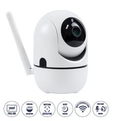 Table Camera WiFi HD 1080P 3MP 350° Two Way Audio & Motion Detection - Night Vision - Επιτραπέζια Κάμερα WiFi HD 1080P 350° Διπλή Κατέυθυνση Ομιλίας με Ανιχνευτή Κίνησης - Following Face Auto Tracking