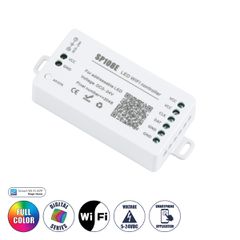 WiFi LED FULL COLOR Magic Digital Pixel Controller iOS/Android για LED Digital Πολύχρωμα και Μονόχρωμα Προϊόντα DC 5-24V 1 x 2048 IC Max