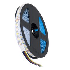Ταινία LED SMD 5050 RGBW + WW 5in1 5m 36W/m 72LED/m 120° DC 24V IP20 3600lm/m Πολύχρωμη RGB - Ψυχρό Λευκό 6000K - Φυσικό Λευκό 4500K - Θερμό Λευκό 2700K - 5 Χρόνια Εγγύηση