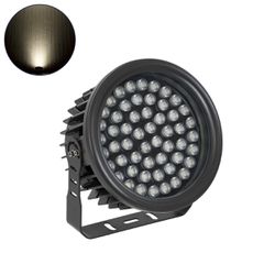 Προβολέας Wall Washer για Φωτισμό Κτιρίων LED 54W 5130lm 30° DC 24V Αδιάβροχο IP65 L24.5 x W24.5 x H14.7cm Φυσικό Λευκό 4500K - Μαύρο - 3 Years Warranty