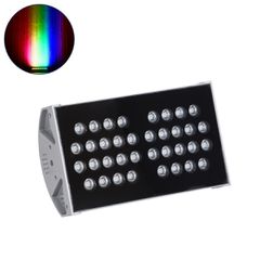 Προβολέας Wall Washer για Φωτισμό Κτιρίων LED 72W 6120lm 10° DC 24V Αδιάβροχο IP65 L29.8 x W15.5 x H18cm RGBW DMX512 - Ασημί - 3 Years Warranty