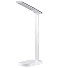 Μοντέρνο Επιτραπέζιο Φωτιστικό Πορτατίφ LED 5W 500lm 180° DC 5V - με Ασύρματη Φόρτιση - Wireless Charger - Διακόπτη Αφής - CCT Θερμό Λευκό 2700K - Φυσικό Λευκό 4500K - Ψυχρό Λευκό 6000K Dimmable - Μ25