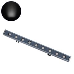 Μπάρα Φωτισμού Wall Washer LED 9W 1080lm 30° DC 24V Αδιάβροχο IP65 Μ50 x Π4 x Υ5cm Ψυχρό Λευκό 6000K - Γκρι Ανθρακί - 3 Years Warranty