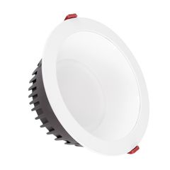 Χωνευτό LED Panel Downlight Φ22cm 42W 5250lm 60° AC 220-240V IP20 Φ22 x Υ9.5cm Ψυχρό Λευκό 6000K - OSRAM LED CHIP TECHNOLOGY - 5 Years Warranty