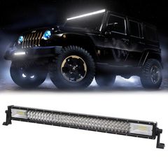 PRO Series Μπάρα Ίσια - Straight TRI-ROW 7D για Αυτοκίνητα & Φορτηγά LED CREE XBD 405W 40500lm 15° & 60° DC 10-30V Αδιάβροχη IP65 Ψυχρό Λευκό 6000K