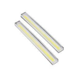 Σετ 2 Μπάρες DRL LED CREE COB 24W 3600lm 120° DC 12V Αδιάβροχες IP65 Ψυχρό Λευκό 6000K
