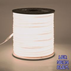 TUBE 360° Degree Neon Flex Epistar LED SMD 2835 1m 12W/m 120LED/m 1284lm/m 360° DC 230V Αδιάβροχη IP68 Φυσικό Λευκό 4500K Dimmable