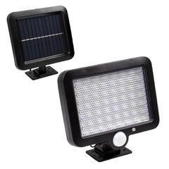 Αυτόνομος Ηλιακός Προβολέας LED SMD 20W 1200lm με Ενσωματωμένη Μπαταρία 2400mAh - Φωτοβολταϊκό Πάνελ με Αισθητήρα Ημέρας-Νύχτας - PIR Αισθητήρα Κίνησης Αδιάβροχο IP65 Ψυχρό Λευκό 6000K