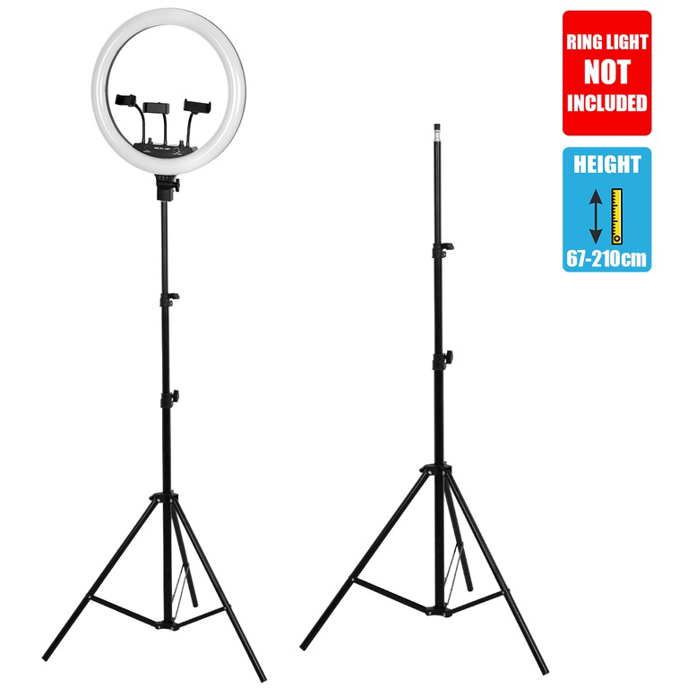 Επαγγελματικό Επιδαπέδιο Τρίποδο για Ring Light LED