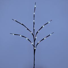 Διακοσμητικό Φωτιζόμενο Εύκαμπτο Κλαδί με 20 LED 3W 300lm Μπαταρίας Ψυχρό Λευκό 6000K Φ62.5 x Υ70cm