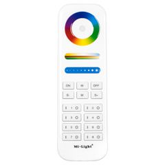 Mi-Light Ασύρματο Χειριστήριο Αφής RF 2.4Ghz 8 Group για όλα τα RGBW+WW Mi-BOXER Controller DC 3V 2 x AAA - IP20 Λευκό - Μ15.6 x Π5.4 x Υ2.5cm - 5 Years Warranty