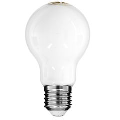 Λάμπα E27 A60 Γλόμπος LED CCT FILAMENT 6W 560 lm 320° AC 85-265V με Λευκό Γαλακτερό Γυαλί 3 Step Switch CCT Change Θερμό Λευκό - Φυσικό Λευκό - Ψυχρό Λευκό