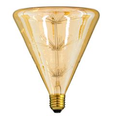 Λάμπα E27 CNC150 MTX Conical DIODE HP LED String 4W 400 lm 320° AC 85-265V Edison Retro με Μελί Γυαλί Ultra Θερμό Λευκό 2200 K