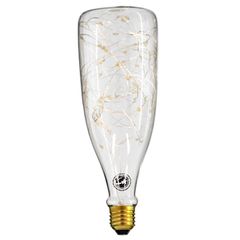 Λάμπα E27 DBC80 Deco Bottle SMD LED Copper String 3W 240 lm 320° AC 85-265V Edison Retro με Διάφανο Γυαλί Θερμό Λευκό 2700 K