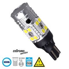 Λάμπα Αυτοκίνητου T15 - W16W 3rd Generation Can-Bus Extreme Series LED 16 SMD 3030 13W 1950lm 360° DC 12V IP20 Ψυχρό Λευκό 6000K