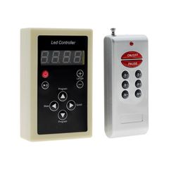 Ασύρματος LED Digital RGB Controller με Χειριστήριο RF για LED Digital RGB Προϊόντα 5v - 12v - 24v 1024 IC
