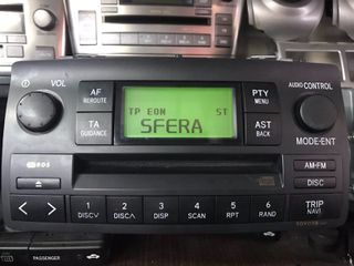 ΓΝΗΣΙΟ ΡΑΔΙΟ/CD TOYOTA COROLLA 2002-2005 ΣΕ ΑΡΙΣΤΗ ΚΑΤΑΣΤΑΣΗ ( 80.00€ συν ΦΠΑ )