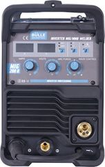 Bulle MIG 200A Ηλεκτροκόλληση Inverter MIG / MMA / FCAW με Μέγιστο Ρεύμα Συγκόλλησης 200A και Κύκλο Εργασίας 35%