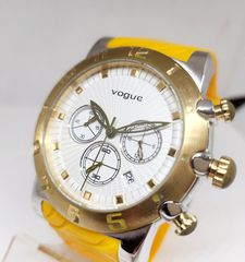 Vogue Allure Chrono Πορτοκαλί λουράκι Α9056 ΤΙΜΗ 130 ΕΥΡΩ