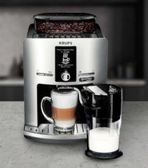 Krups Καφετιέρα Espresso Αυτόματη EA82FE Latt'Express Silver